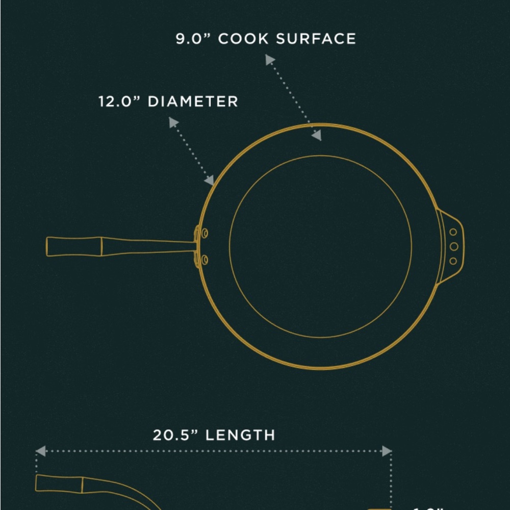 Smithey Farmhouse Skillet - Picture 7 of 8